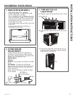 Предварительный просмотр 9 страницы GE ATV05LZ Owner'S Manual & Installation Instructions