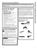 Preview for 23 page of GE ATV05LZ Owner'S Manual & Installation Instructions