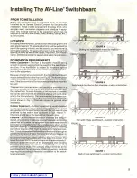 Preview for 9 page of GE AV-Line Installation And Maintenance Manual