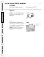 Preview for 6 page of GE AVE12 Owner'S Manual & Installation Instructions