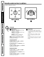 Предварительный просмотр 4 страницы GE AVE15 Owner'S Manual & Installation Instructions