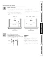 Предварительный просмотр 9 страницы GE AVE22 Owner'S Manual & Installation Instructions