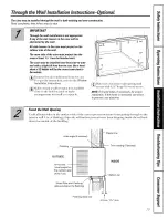 Preview for 15 page of GE AVE22 Owner'S Manual & Installation Instructions