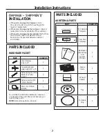 Предварительный просмотр 7 страницы GE AVM4160DFBS Installation Instructions Manual