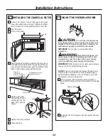 Предварительный просмотр 14 страницы GE AVM4160DFBS Installation Instructions Manual