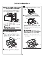 Предварительный просмотр 17 страницы GE AVM4160DFBS Installation Instructions Manual