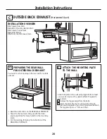 Предварительный просмотр 20 страницы GE AVM4160DFBS Installation Instructions Manual