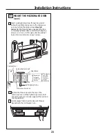 Предварительный просмотр 23 страницы GE AVM4160DFBS Installation Instructions Manual