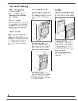 Preview for 6 page of GE AVX06 Use And Care & Installation Manual