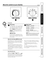 Предварительный просмотр 3 страницы GE AZ28E09DABM3 and Owner'S Manual And Installation Instructions