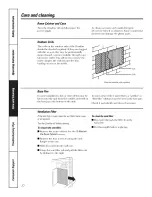 Предварительный просмотр 10 страницы GE AZ28E09DABM3 and Owner'S Manual And Installation Instructions