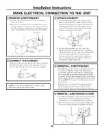 Preview for 16 page of GE AZ28E09DABM3 and Owner'S Manual And Installation Instructions