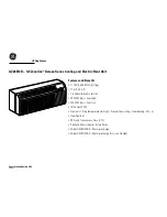 Предварительный просмотр 2 страницы GE AZ28E12DAB Dimensions And Installation Information