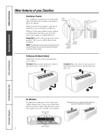 Предварительный просмотр 4 страницы GE AZ38H09DABM2 and Owner'S Manual And Installation Instructions