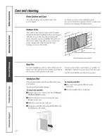 Preview for 10 page of GE AZ38H09DABM2 and Owner'S Manual And Installation Instructions