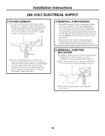 Preview for 16 page of GE AZ38H09DABM2 and Owner'S Manual And Installation Instructions