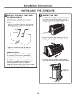 Preview for 18 page of GE AZ38H09DAD Owner'S Manual And Installation Instructions