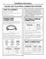 Preview for 14 page of GE AZ38H12DABM2 and Owner'S Manual And Installation Instructions