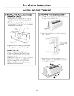 Preview for 17 page of GE AZ58H07DACM1 and Owner'S Manual And Installation Instructions