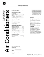 Preview for 1 page of GE AZ61H12DAB Owner'S Manual And Installation Instructions