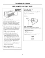 Preview for 12 page of GE AZ61H12DAB Owner'S Manual And Installation Instructions