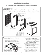 Preview for 18 page of GE AZ75E09DAC Owner'S Manual And Installation Instructions