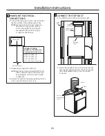 Preview for 21 page of GE AZ75E09DAC Owner'S Manual And Installation Instructions