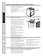 Preview for 36 page of GE AZ75E09DAC Owner'S Manual And Installation Instructions