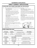 Preview for 13 page of GE AZ75W18DACM1 and Owner'S Manual And Installation Instructions