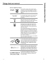 Preview for 19 page of GE AZ90E09 Owner'S Manual