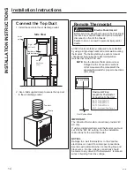 Preview for 14 page of GE AZ91H09 Owner'S Manual