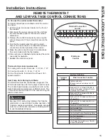 Предварительный просмотр 15 страницы GE AZ91H09 Owner'S Manual