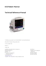 Preview for 3 page of GE b30 Technical Reference Manual