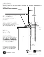 Preview for 6 page of GE B420DX Dimensions And Installation Information