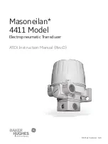 GE Baker Hughes Masoneilan 4411 Instruction Manual preview