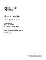 Preview for 1 page of GE Baker Hughes Reuter-Stokes Flame Tracker... Operation And Maintenance Manual