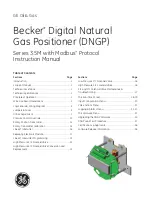 GE Becker 3.5M Series Instruction Manual предпросмотр