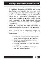 Preview for 16 page of GE Bluetooth Headset 86712 Product Manual