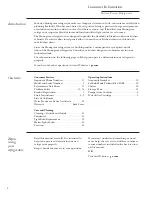 Preview for 2 page of GE Bottom-Freezer Built-In Refrigerators Owner'S Manual