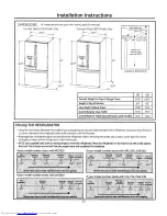 Preview for 22 page of GE Bottom Freezer Refrigerators Owner'S Manual And Installation Instructions