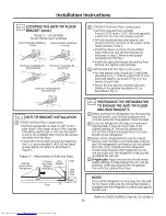 Preview for 30 page of GE Bottom Freezer Refrigerators Owner'S Manual And Installation Instructions