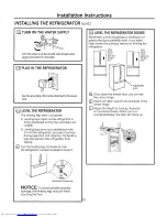 Preview for 32 page of GE Bottom Freezer Refrigerators Owner'S Manual And Installation Instructions