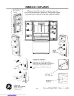 Preview for 33 page of GE Bottom Freezer Refrigerators Owner'S Manual And Installation Instructions