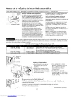 Preview for 110 page of GE Bottom Freezer Refrigerators Owner'S Manual And Installation Instructions