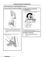 Preview for 120 page of GE Bottom Freezer Refrigerators Owner'S Manual And Installation Instructions