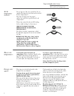 Preview for 8 page of GE Bottom Mount Built-In Refrigerators Use And Care Manual