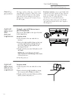 Preview for 14 page of GE Bottom Mount Built-In Refrigerators Use And Care Manual