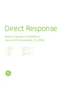 GE Brand Expression Guidelines Direct Response preview