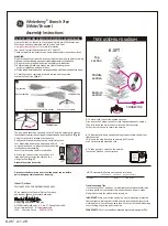 GE Brown Winterberry 17093 Assembly Instructions предпросмотр