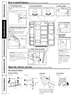 Preview for 4 page of GE BSS25JFTAWW Owner'S Manual